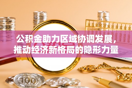 崇明公积金助力区域协调发展，推动经济新格局的隐形力量