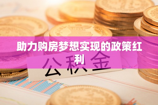 崇明助力购房梦想实现的政策红利