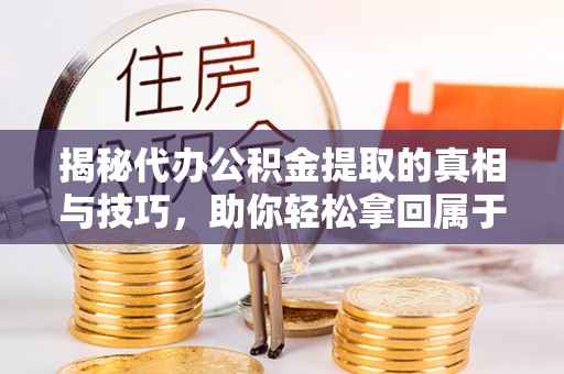 崇明揭秘代办公积金提取的真相与技巧，助你轻松拿回属于你的钱