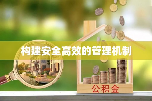 崇明构建安全高效的管理机制