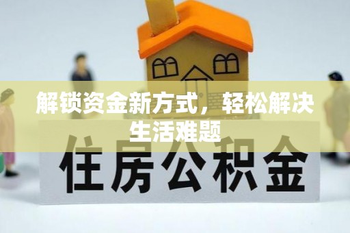 崇明解锁资金新方式，轻松解决生活难题