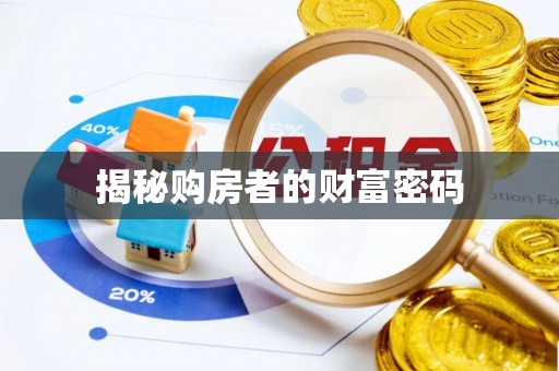 崇明揭秘购房者的财富密码