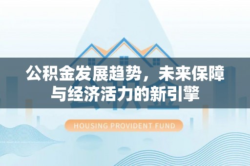 崇明公积金发展趋势，未来保障与经济活力的新引擎