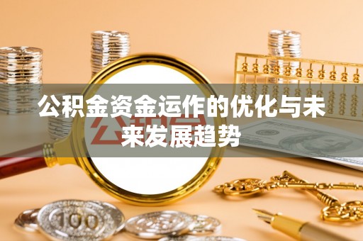 崇明公积金资金运作的优化与未来发展趋势