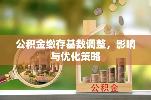 崇明公积金缴存基数调整，影响与优化策略