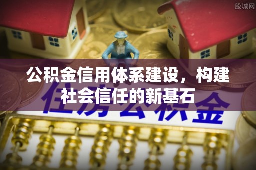 崇明公积金信用体系建设，构建社会信任的新基石